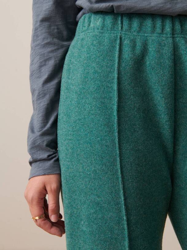 luckylon pantaloni blu verde