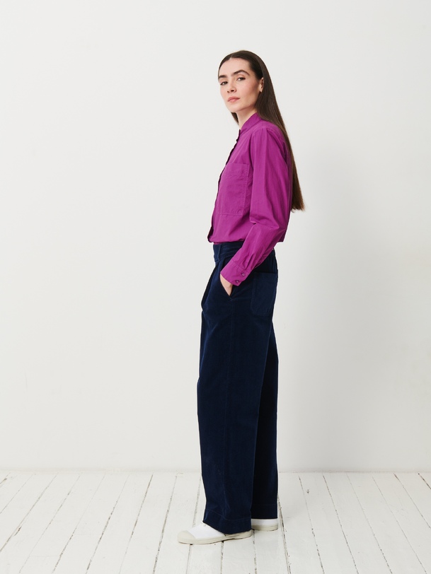 oreste pantaloni bleu nuit