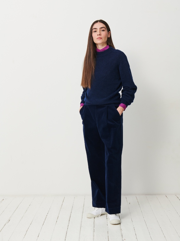 oreste pantaloni bleu nuit