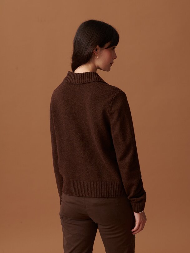 oria cardigan cacao