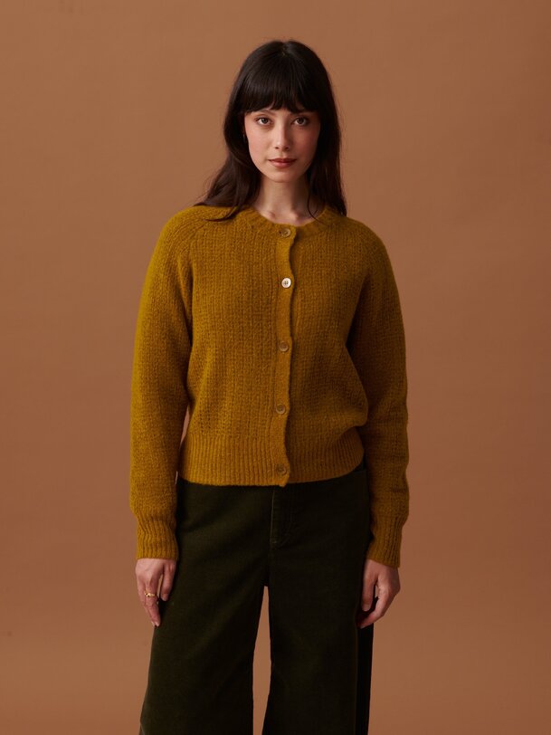 cardigan otello di bronzo