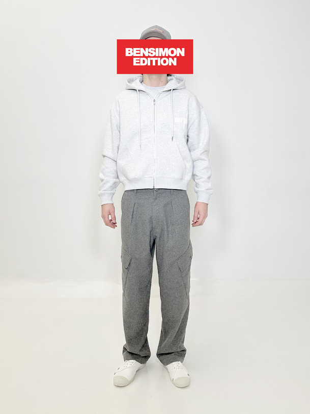gilet ssl bensimon edition grigio erica