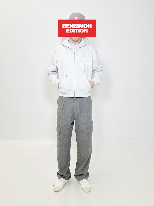 gilet ssl bensimon edition grigio erica