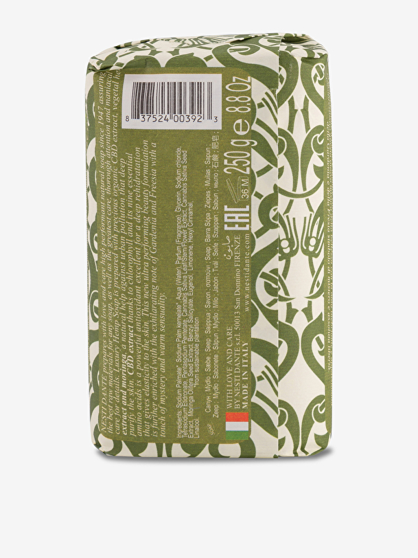 savon canapa canapa anti oxydant verde