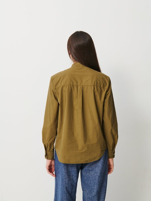 oleya camicia oliva scuro