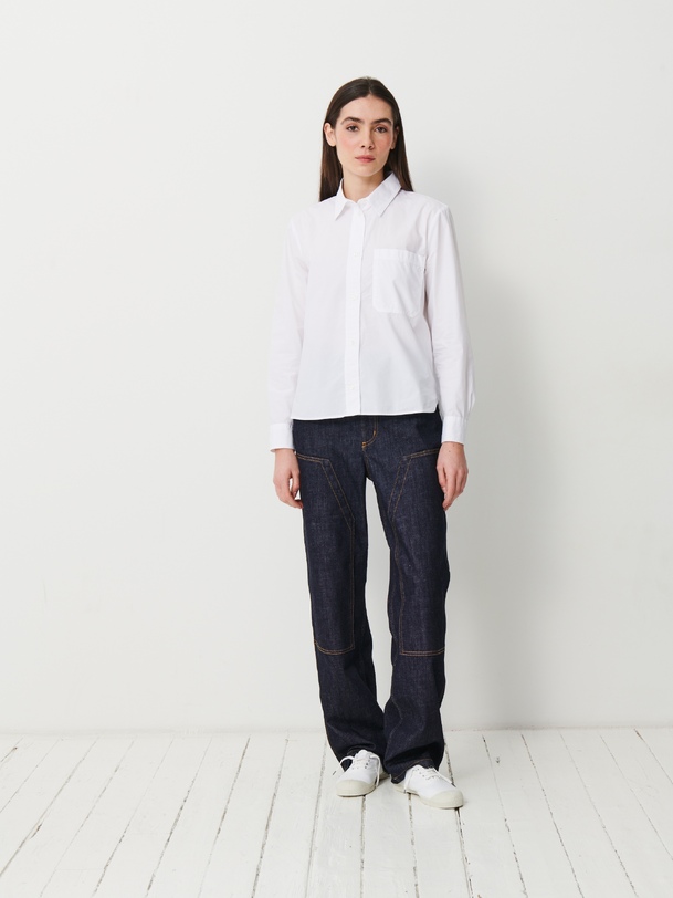 olga shirt bianca