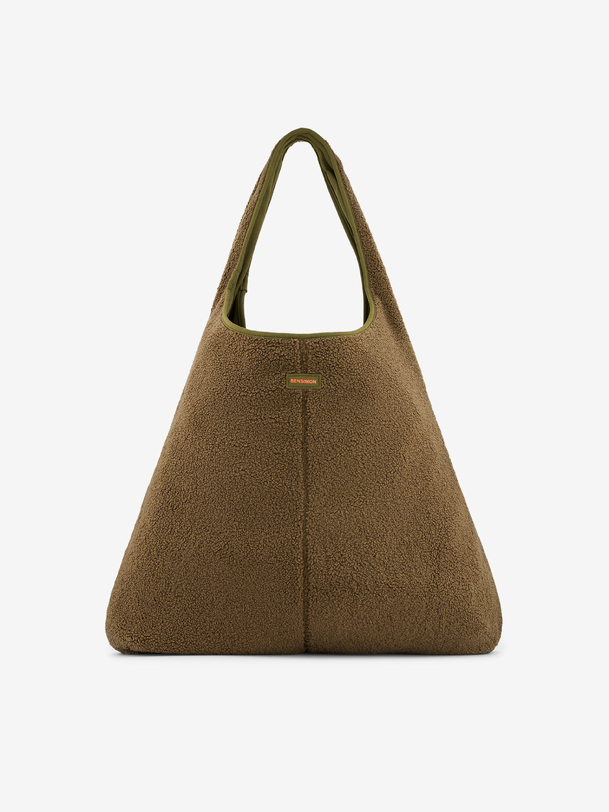 shopping bag nibella khaki