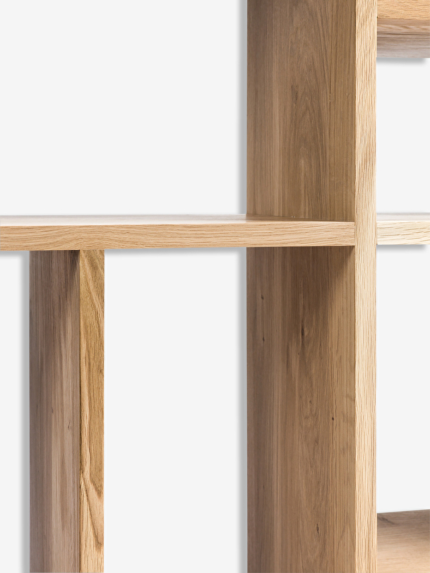 etagere m 104x30x219 rovere chiaro