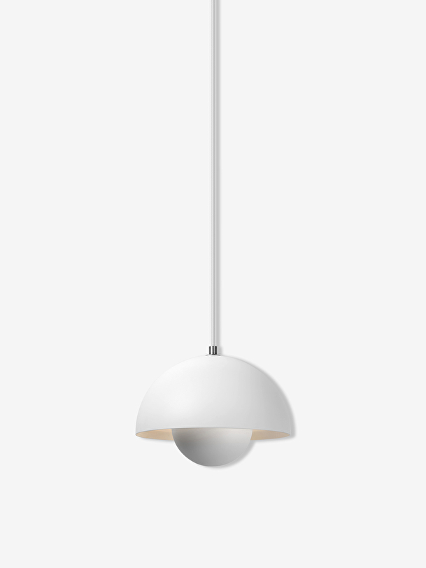 vp1 bianco opaco ciondolo bianco