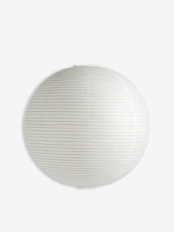 paralume in carta ciondolo luce d80cm bianco