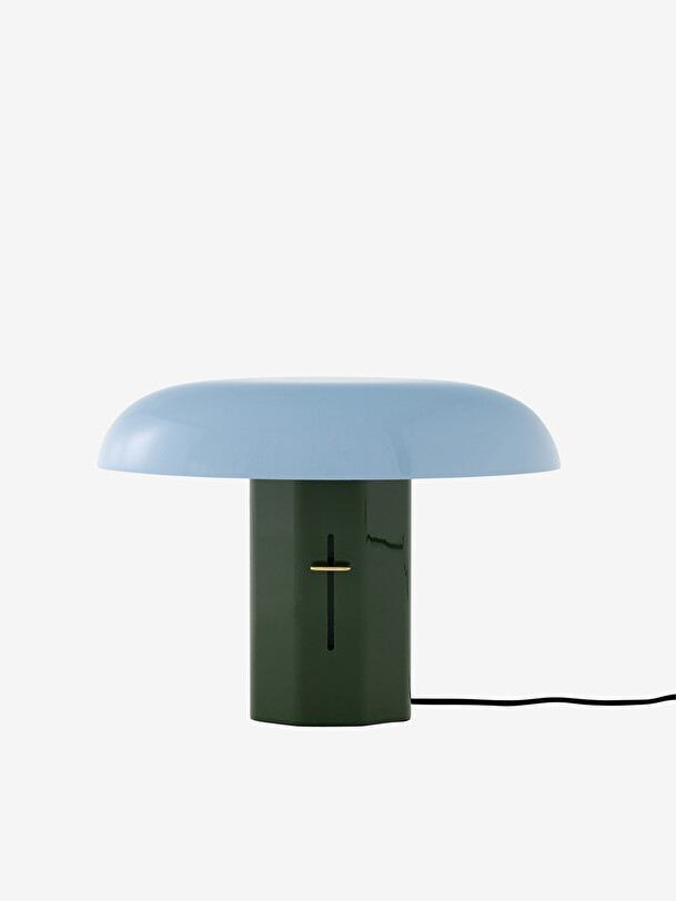 bluverde lampada da tavolo verde