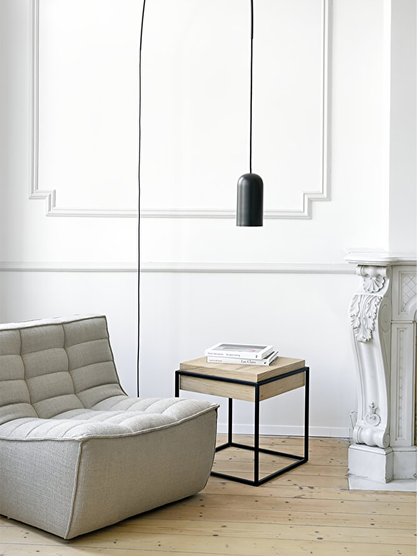 rovere monolit comodino in rovere chiaro