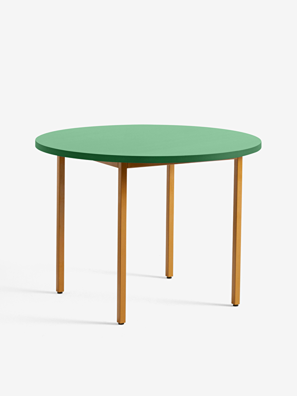 verde bicolore tabella ocra piedi verde