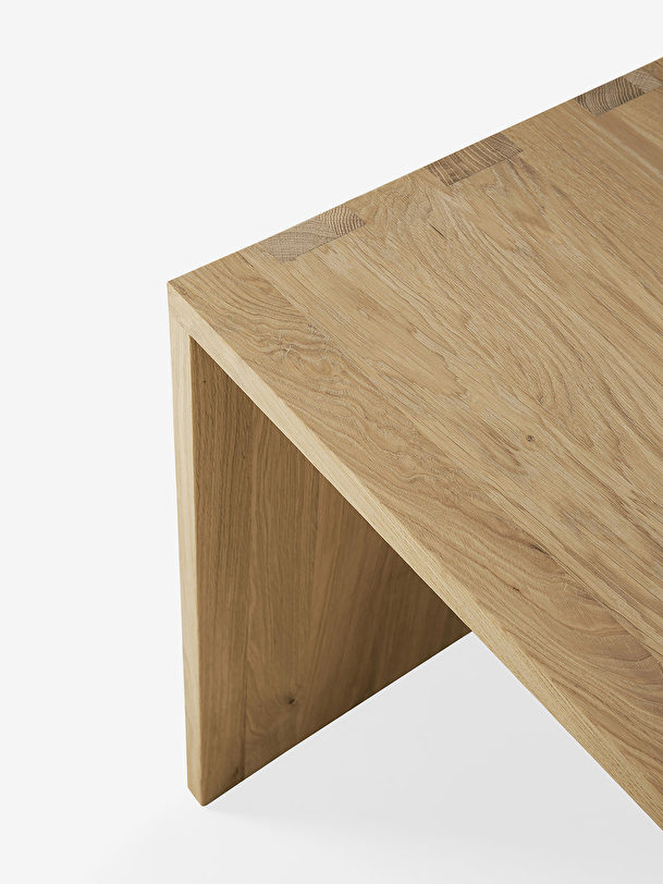 rovere u scrivania in rovere chiaro