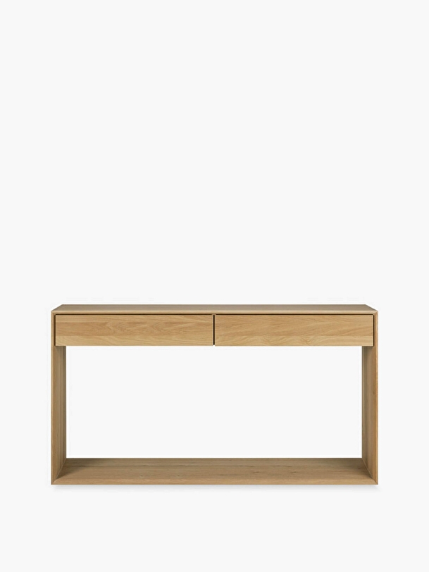 la quercia nordica console - l160 cm rovere chiaro