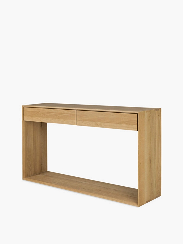 la quercia nordica console - l160 cm rovere chiaro