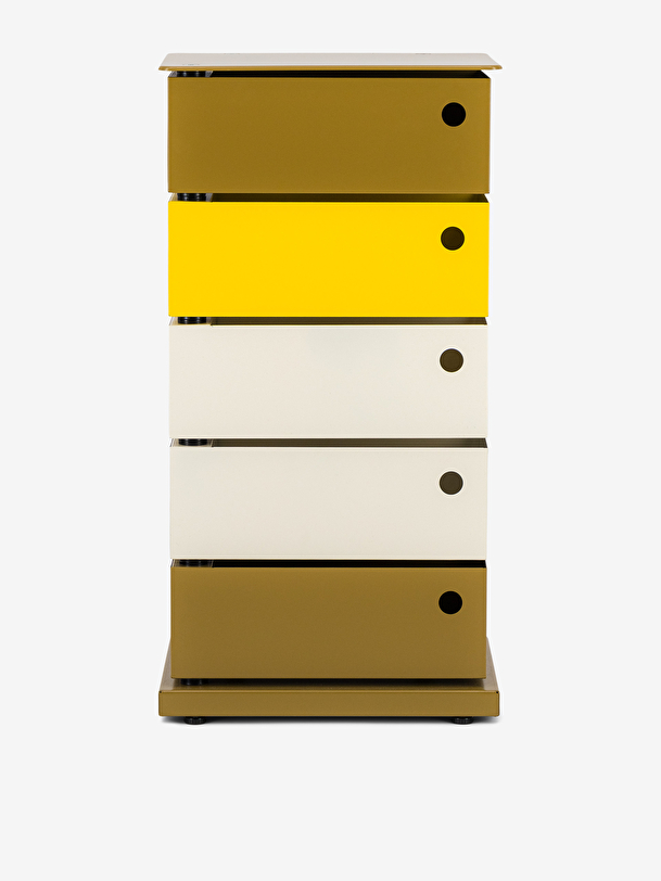 girevole mobili giallo