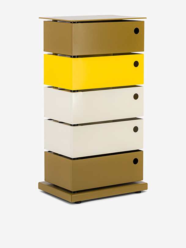 girevole mobili giallo