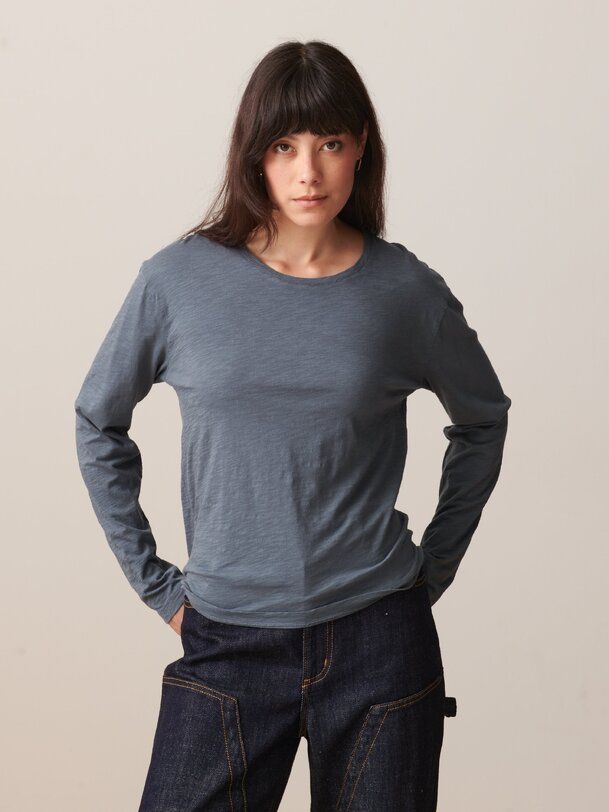 luglio ls t-shirt ardesia