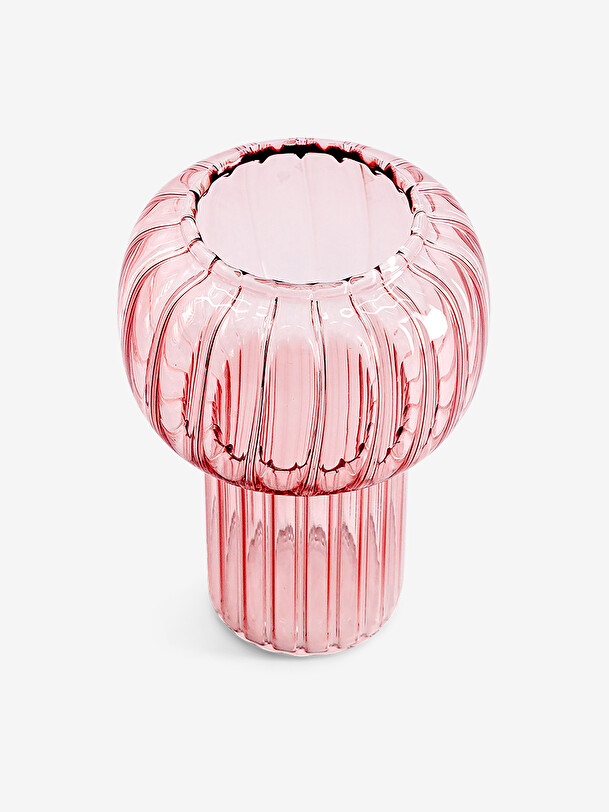 vaso di torsione di s rosa d9.5 h13 rosa