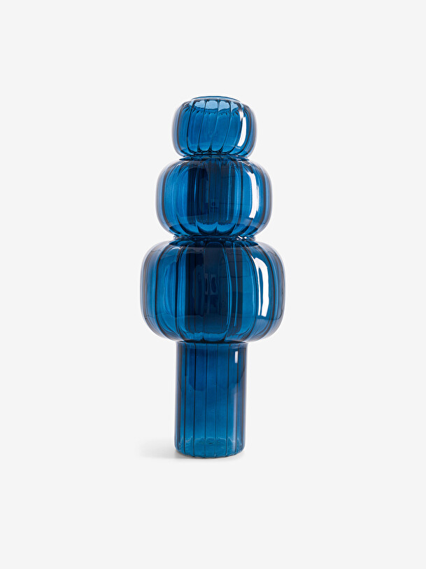 vaso twist bleu m blu
