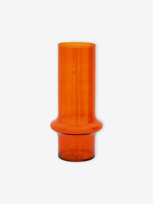vetro riciclato vaso darancia