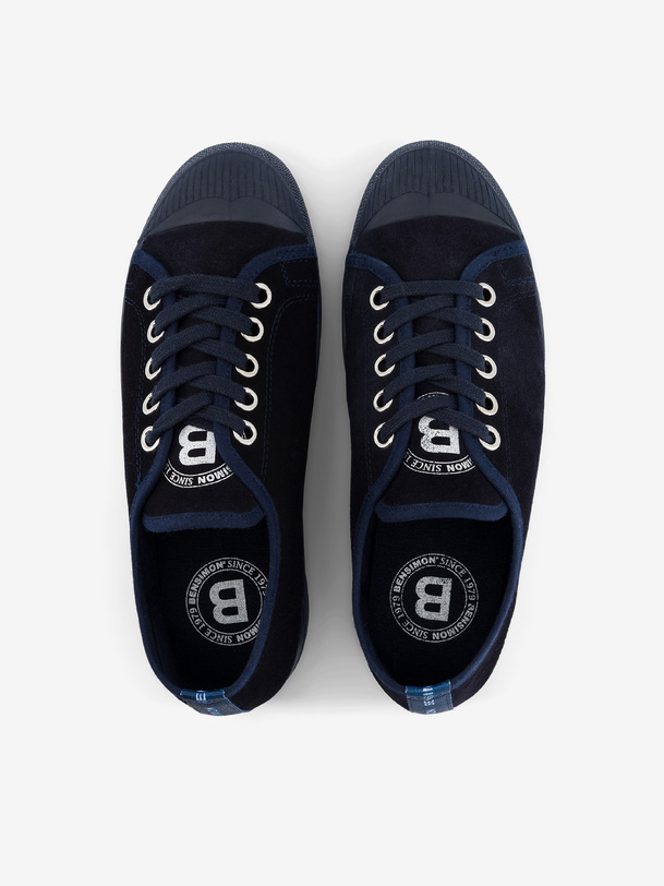 donne romy b79 suede sneakers marine