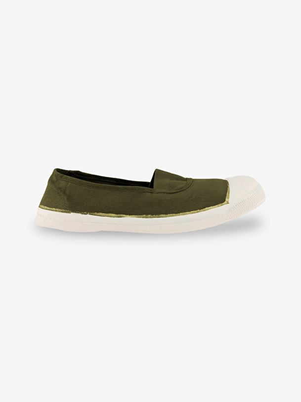 donna elastico tennis khaki