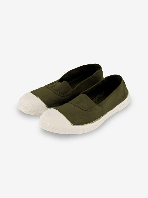 donna elastico tennis khaki