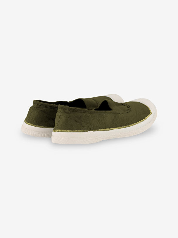 donna elastico tennis khaki