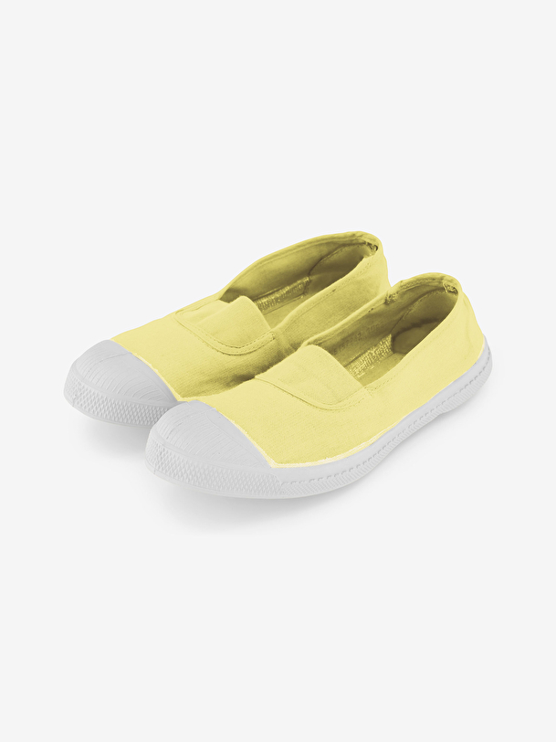 donna elastico tennis limone