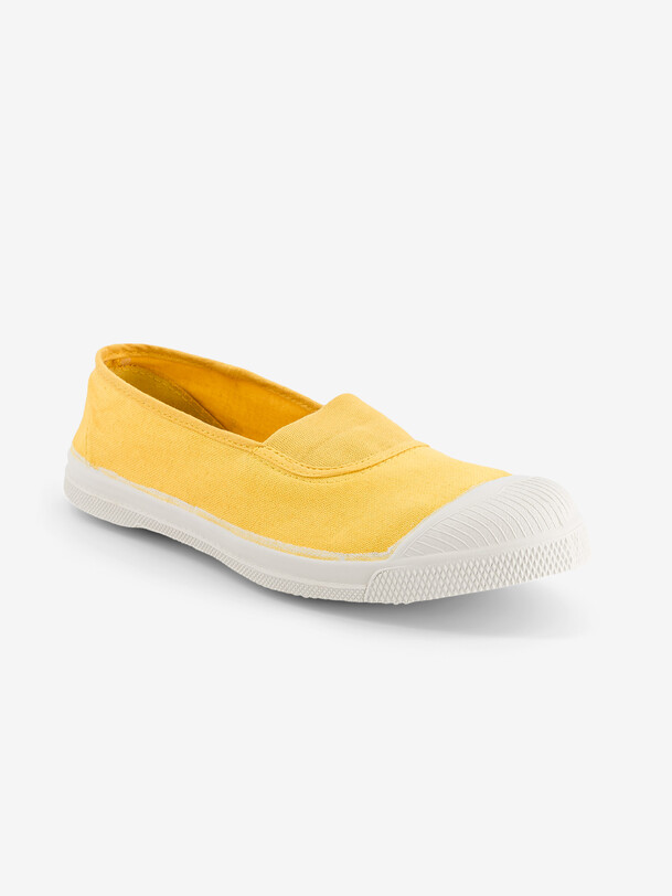 le donne elastico tennis oro pulsante