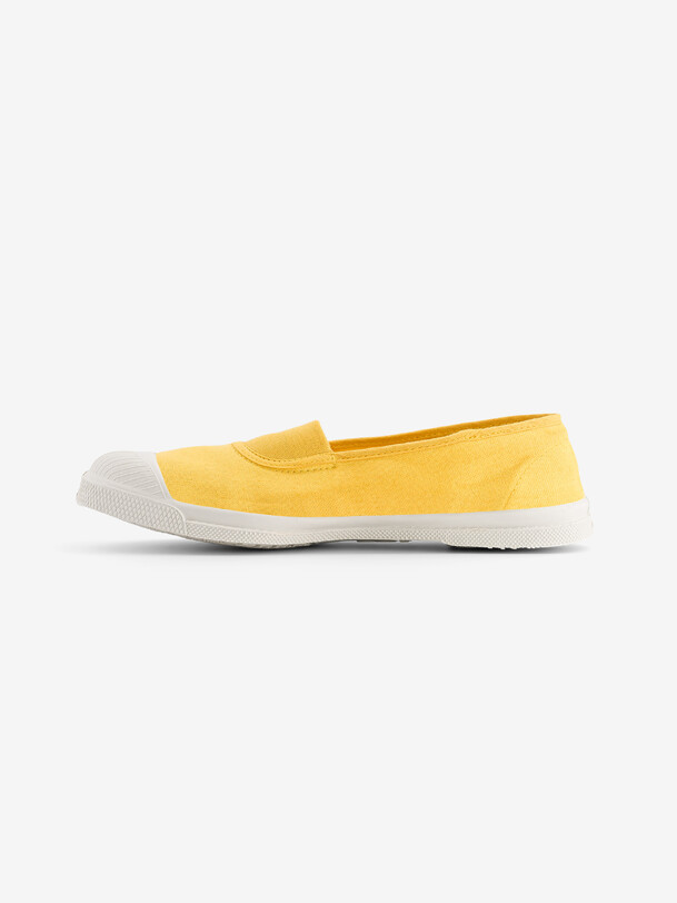 le donne elastico tennis oro pulsante