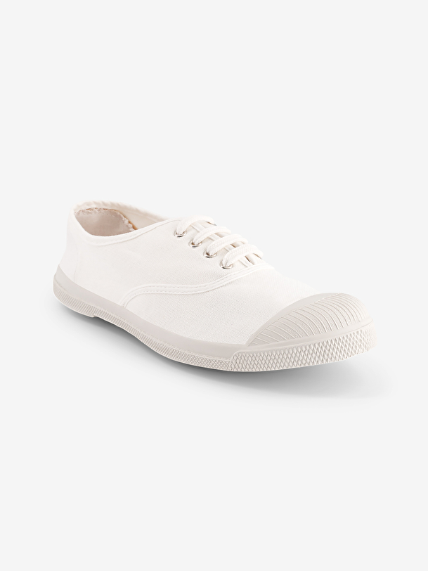 tennis delle donne scarpe con laccio bianco