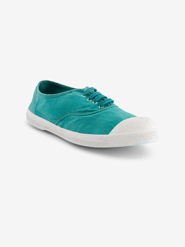 le donne lacci tennis turchese