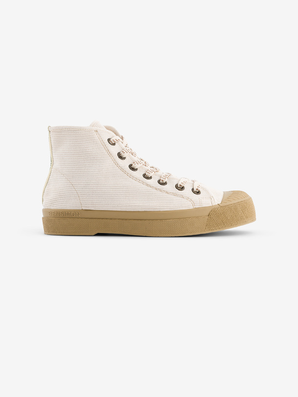 donna stella b79 corduroy sneakers ecru