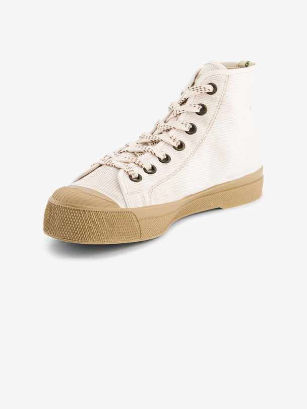 donna stella b79 corduroy sneakers ecru